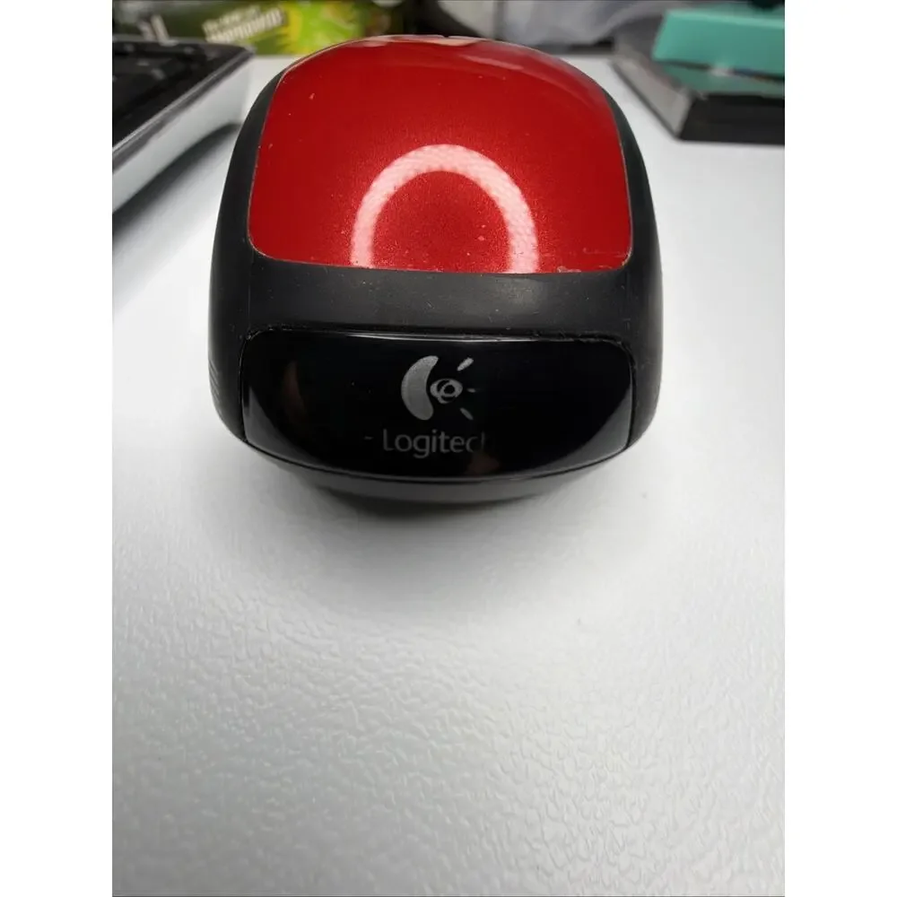 Logitech K520 Wireless Keyboard W/ USB Unifying Receiver & Mouse Red M310